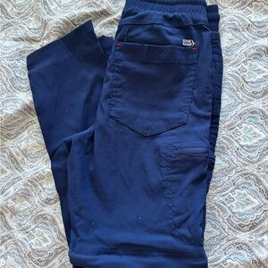 Eddie Bauer Men’s Dark Blue Elastic Waist Jogger Pants